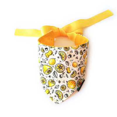 Бандана с връзки, двулицева Wild Lemons L